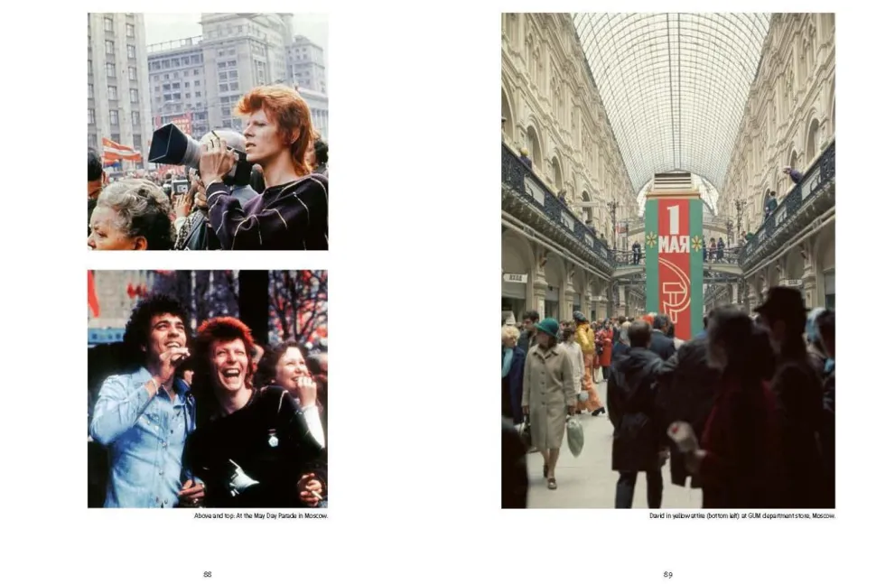 David Bowie - Rock 'n' Roll With Me by Geoff MacCormack Hardcover Book
