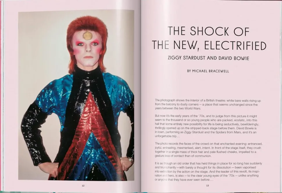 David Bowie - The Rise of David Bowie by Mick Rock Hardcover Book