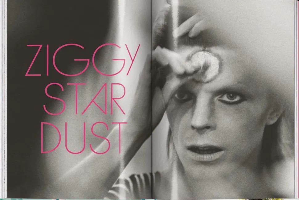 David Bowie - The Rise of David Bowie by Mick Rock Hardcover Book