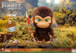 Dawn of the Planet of the Apes (2014) - Caesar Velvet Hair Cosbaby (S) Hot Toys Figure