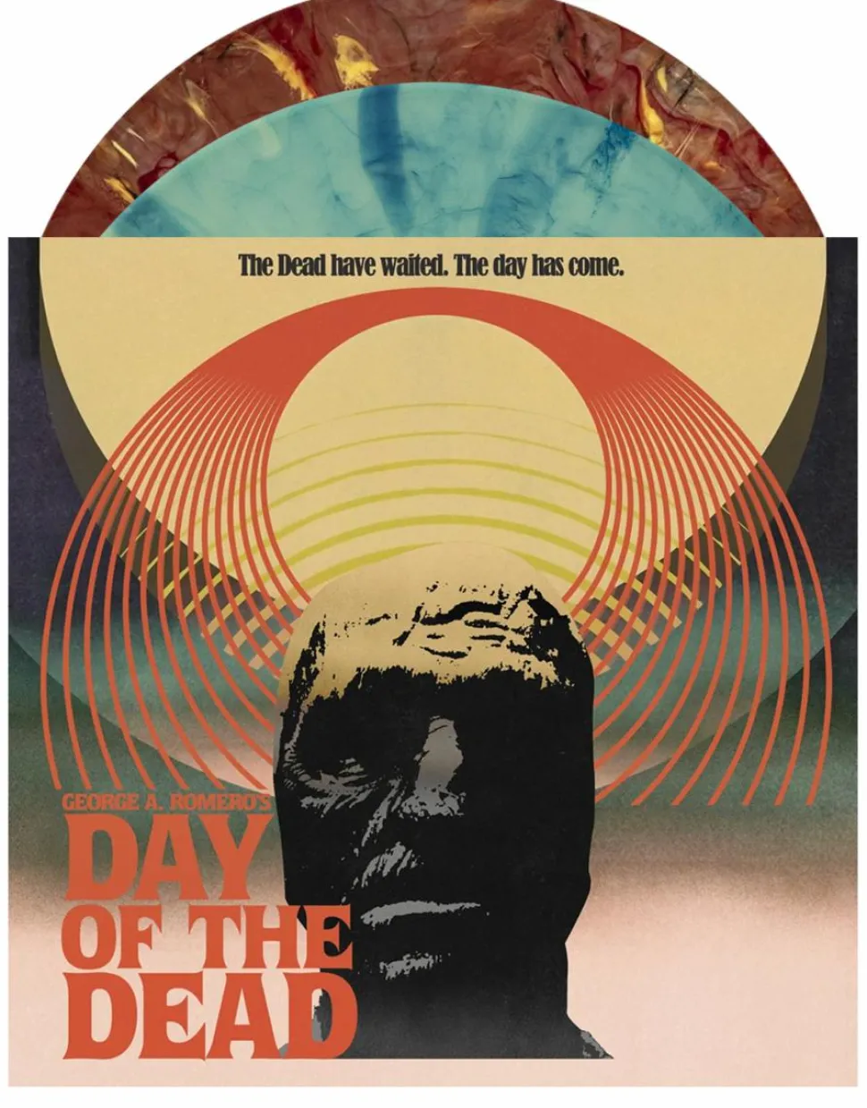 Day of the Dead (1985) - Original Motion Picture Score by John Harrison 2xLP Deluxe Vinyl Record (“Zombie Rot” Coloured Vinyl)