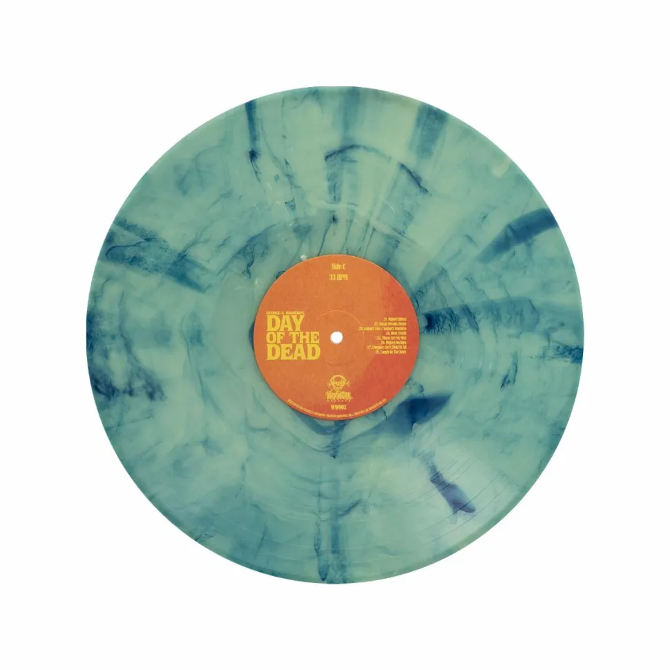 Day of the Dead (1985) - Original Motion Picture Score by John Harrison 2xLP Deluxe Vinyl Record (“Zombie Rot” Coloured Vinyl)