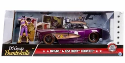 DC Bombshells - 1957 Chevy Corvette with Batgirl 1/24th Scale Hollywood Rides Die-Cast Vehicle