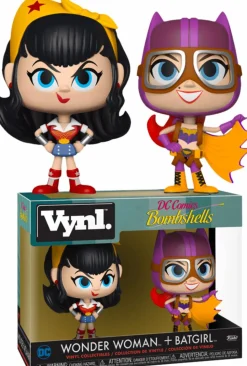 DC Bombshells - Wonder Woman and Batgirl Vynl. Vinyl Figure 2-Pack