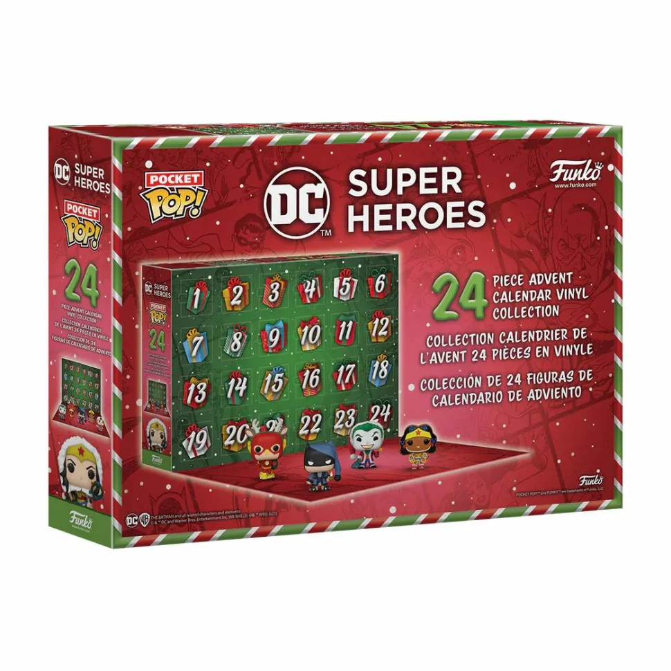 DC Comics - 2023 Pocket Pop! Vinyl Advent Calendar