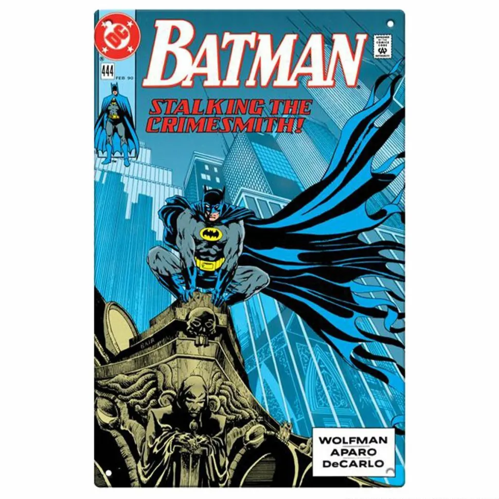 DC Comics - Batman Comic Book Corner Box 16.5" Wall Art Statue