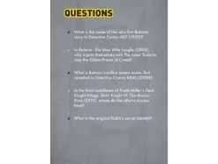 DC Comics - Batman Pop Quiz Trivia Deck