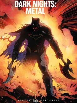 DC Comics - DC Poster Portfolio: Dark Nights: Metal Paperback Book