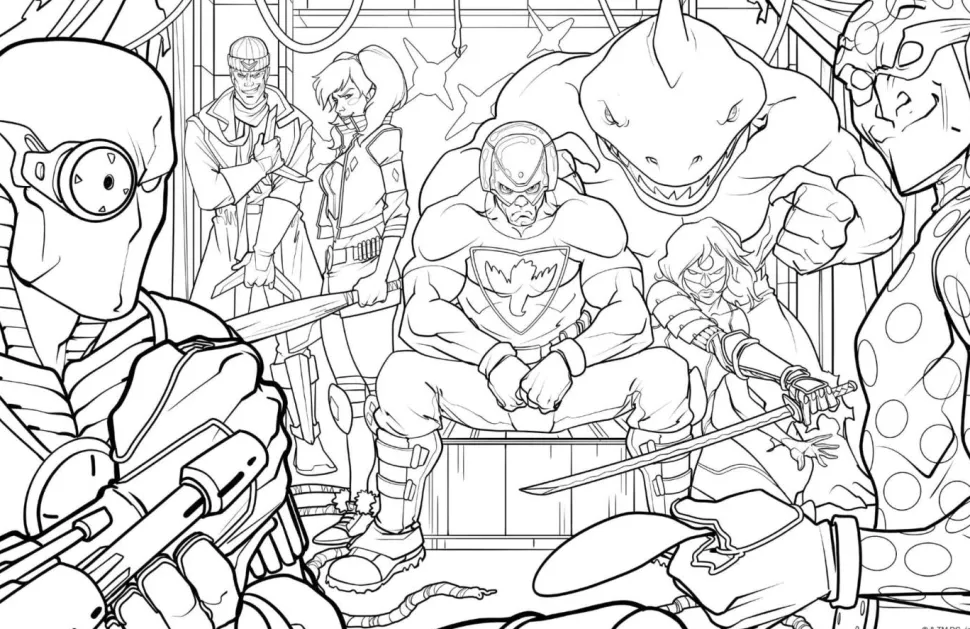 DC Comics - DC Super-Villains: The Official Colouring Book Paperback Book