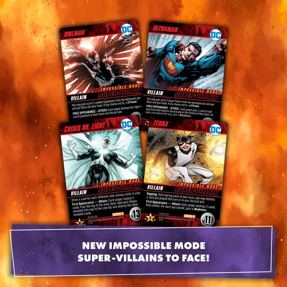 DC Comics - Deck-Building Game Crisis Collection #2 Card Game Expansion Pack