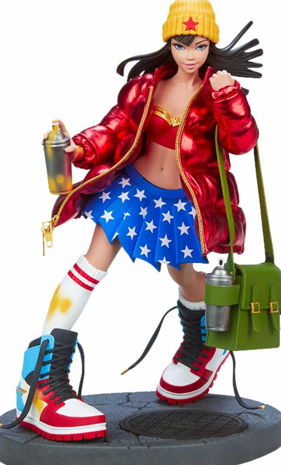 DC Comics - Hype Girl (Wonder Woman) by Designer Mimi Yoon 12" Statue