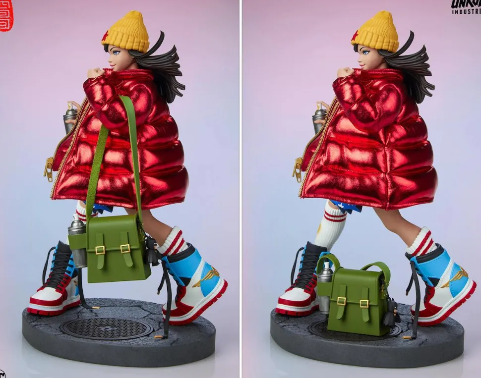 DC Comics - Hype Girl (Wonder Woman) by Designer Mimi Yoon 12" Statue