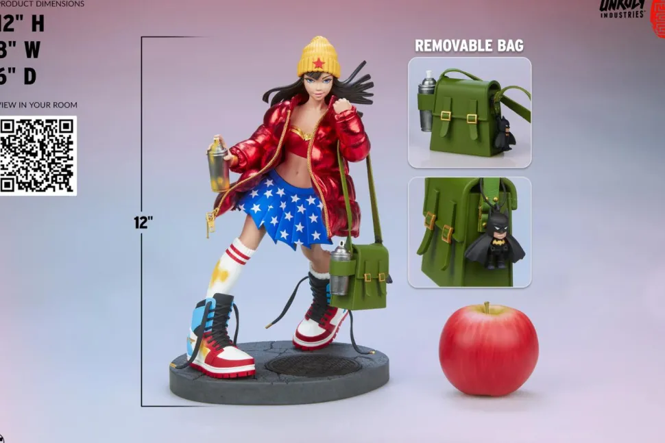 DC Comics - Hype Girl (Wonder Woman) by Designer Mimi Yoon 12" Statue