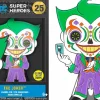 DC Comics - Joker Day of the Dead Glow-in-the-Dark 4" Enamel Pop! Pin