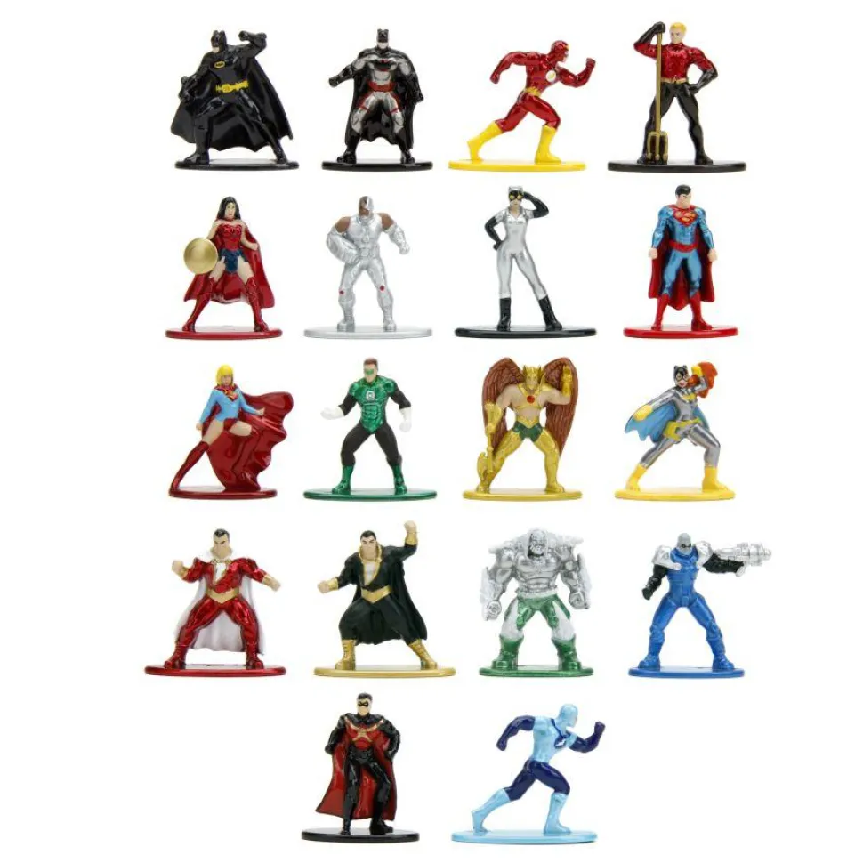 DC Comics - Nano Metalfigs 1.65" Die-Cast Figure 18-Pack (Series 7)