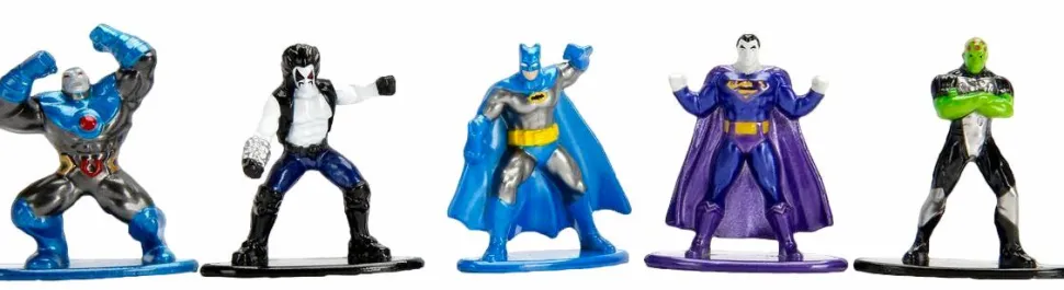 DC Comics - Series 3 Batman 2.5” Nano Metalfigs Die-Cast Figure 5-Pack (Version 2)