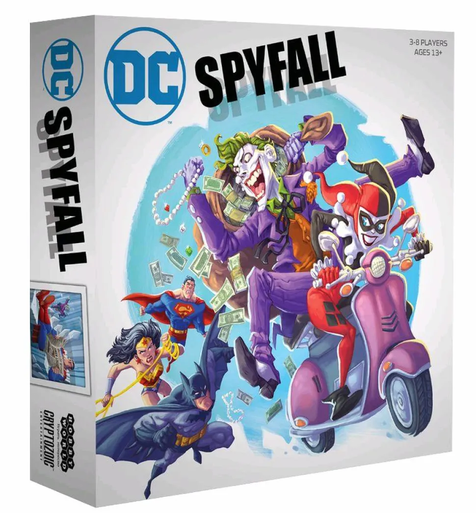 DC Comics - Spyfall Board Game