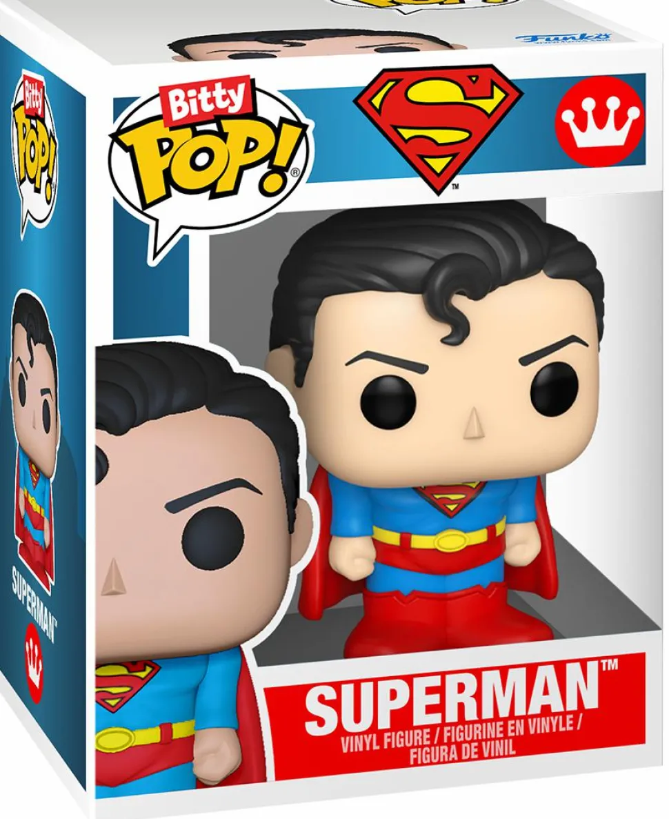 DC Comics - Superman & the Fortress of Solitude Bitty Pop! Town Vinyl Figure