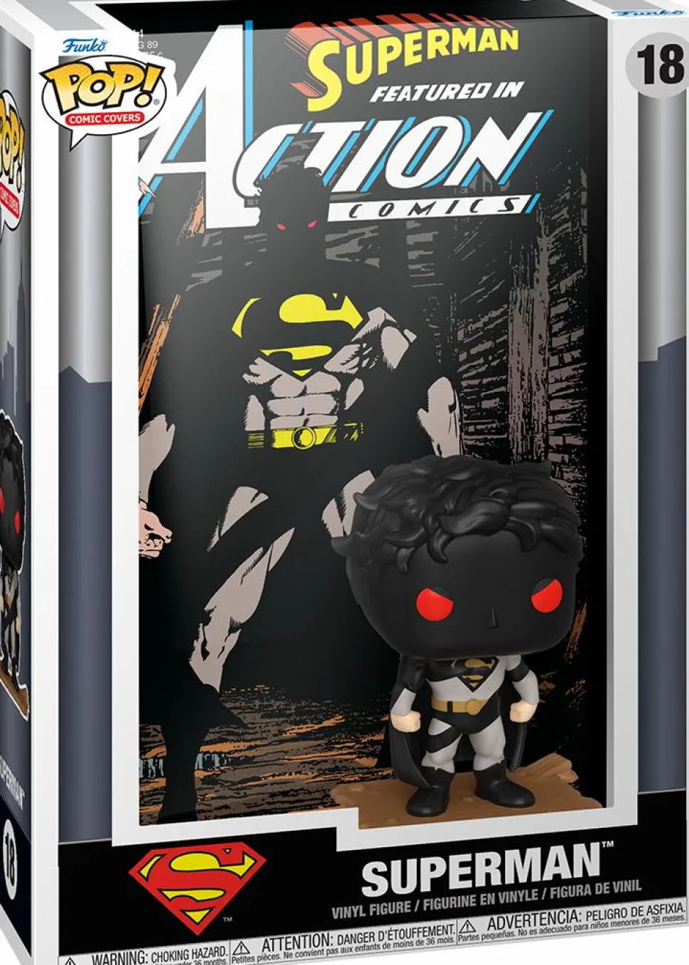 DC Comics - Superman Action Comics #644 Pop! Comic Covers Vinyl Figure