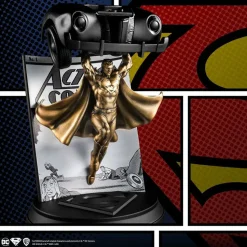 DC Comics - Superman Action Comics #1 Limited Edition 11” Gilt Pewter Statue