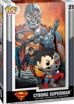 DC Comics: Reign of the Supermen - Cyborg Superman Pop! Comic Covers Vinyl Figure