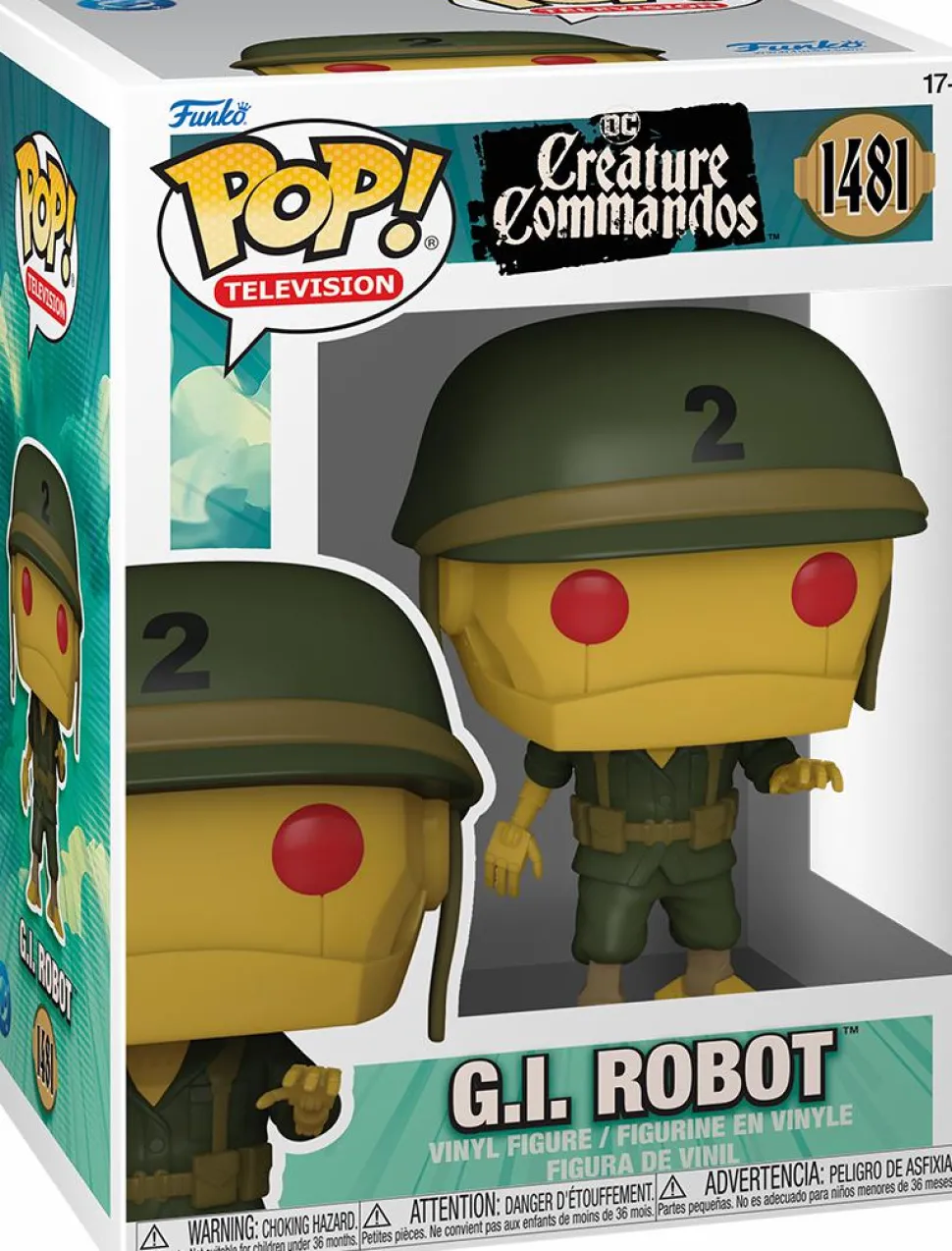 DC: Creature Commandos - G.I. Robot Pop! Vinyl Figure