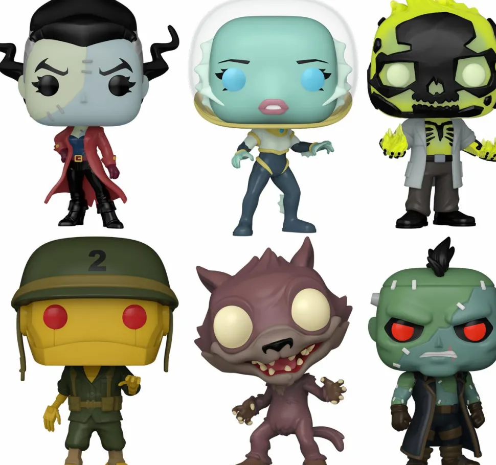 DC: Creature Commandos - Task Force M Pop! Vinyl Bundle (Set of 6)