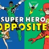 DC Super Friends - Super Hero Opposites Board Book Hardcover
