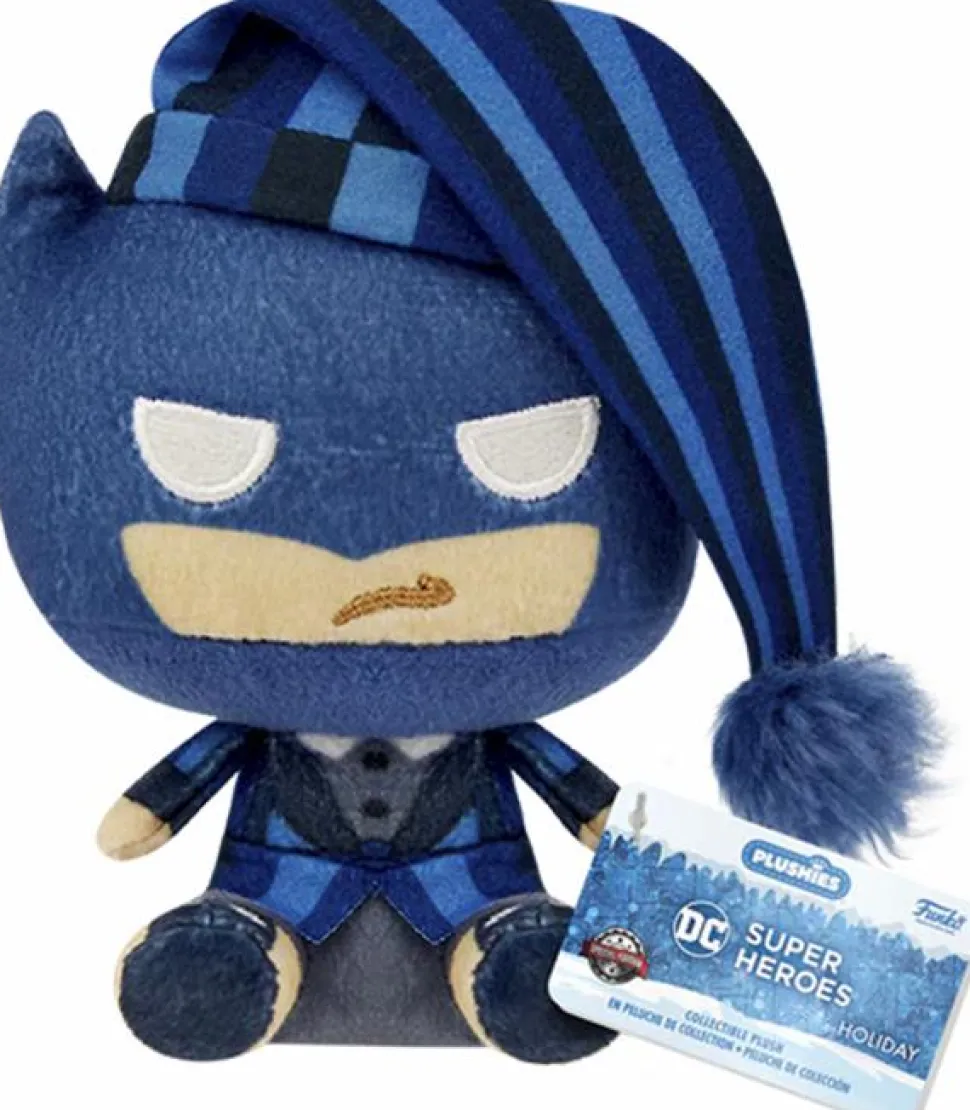 DC Super Heroes - Batman as Ebenezer Scrooge Holiday Plushies 4” Plush
