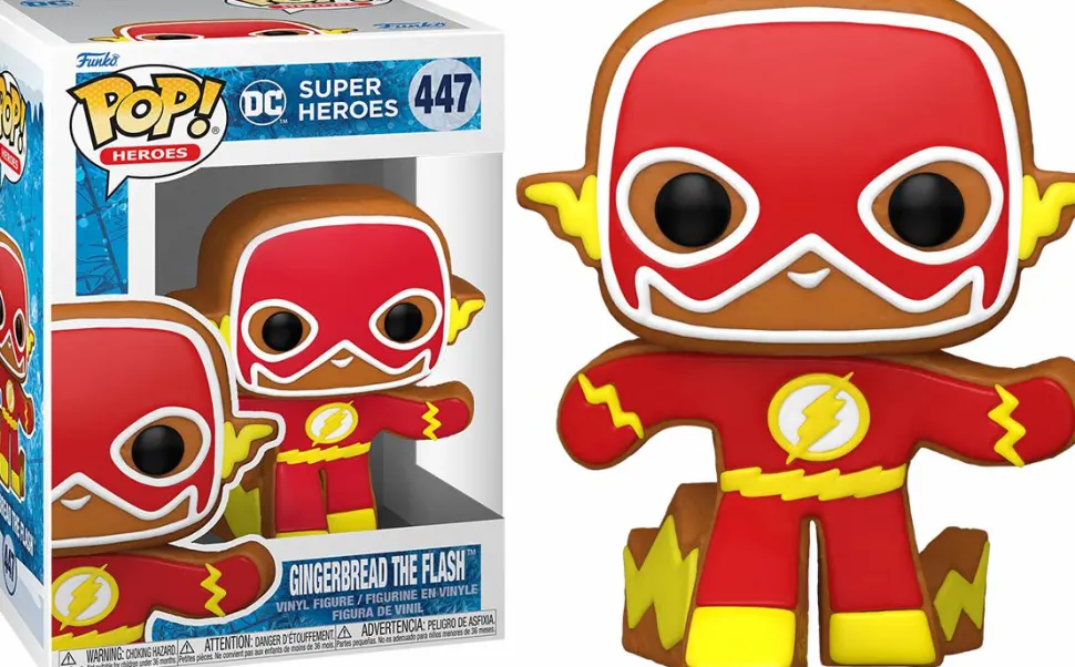 DC Super Heroes - Gingerbread The Flash Pop! Vinyl Figure