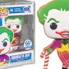 DC Super Heroes - Gingerbread The Joker Pop! Vinyl Figure in Acrylic Pop! Protector (Funko / Popcultcha Exclusive)