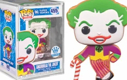 DC Super Heroes - Gingerbread The Joker Pop! Vinyl Figure in Acrylic Pop! Protector (Funko / Popcultcha Exclusive)