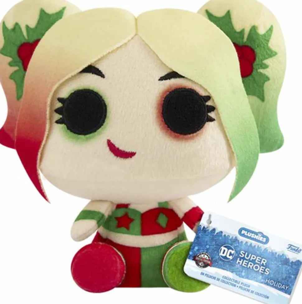 DC Super Heroes - Harley Quinn Holiday Plushies 4" Plush