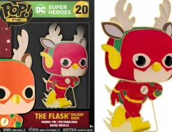 DC Super Heroes - The Flash Holiday Dash 4” Pop! Enamel Pin