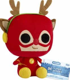 DC Super Heroes - The Flash Holiday Dash Plushies 4" Plush