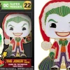 DC Super Heroes - The Joker as Santa Holiday 4” Pop! Enamel Pin