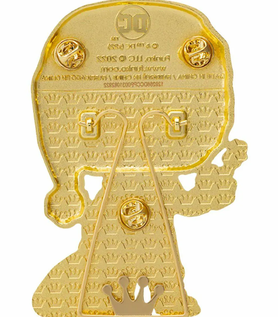 DC Super Heroes - The Joker as Santa Holiday 4” Pop! Enamel Pin