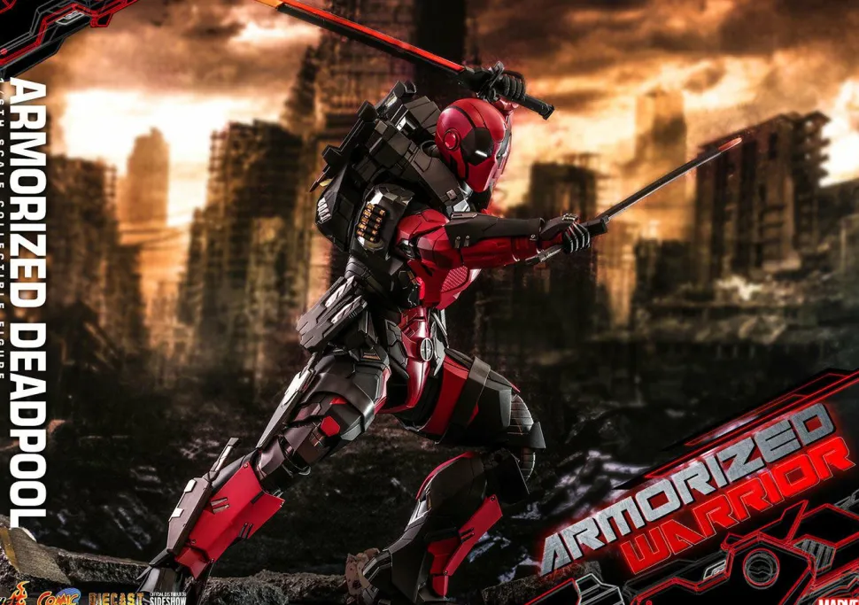 Deadpool - Armorized Deadpool Armorized Warrior Collection 1/6th Scale Die-Cast Hot Toys Action Figure