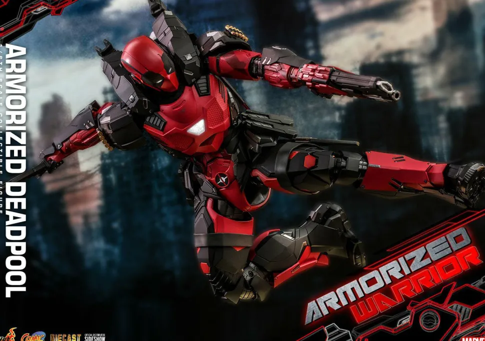 Deadpool - Armorized Deadpool Armorized Warrior Collection 1/6th Scale Die-Cast Hot Toys Action Figure