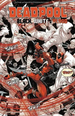 Deadpool - Black, White & Blood Treasury Edition Paperback Book
