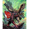 Deadpool - Deadpool & Cable Fine Art Print by Vincenzo Riccardi