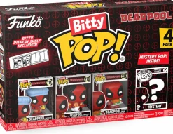 Deadpool - Deadpool (Bathtime), Deadpool (Flamenco), Deadpool (Supper Hero) & Mystery Bitty Pop! Vinyl Figure 4-Pack