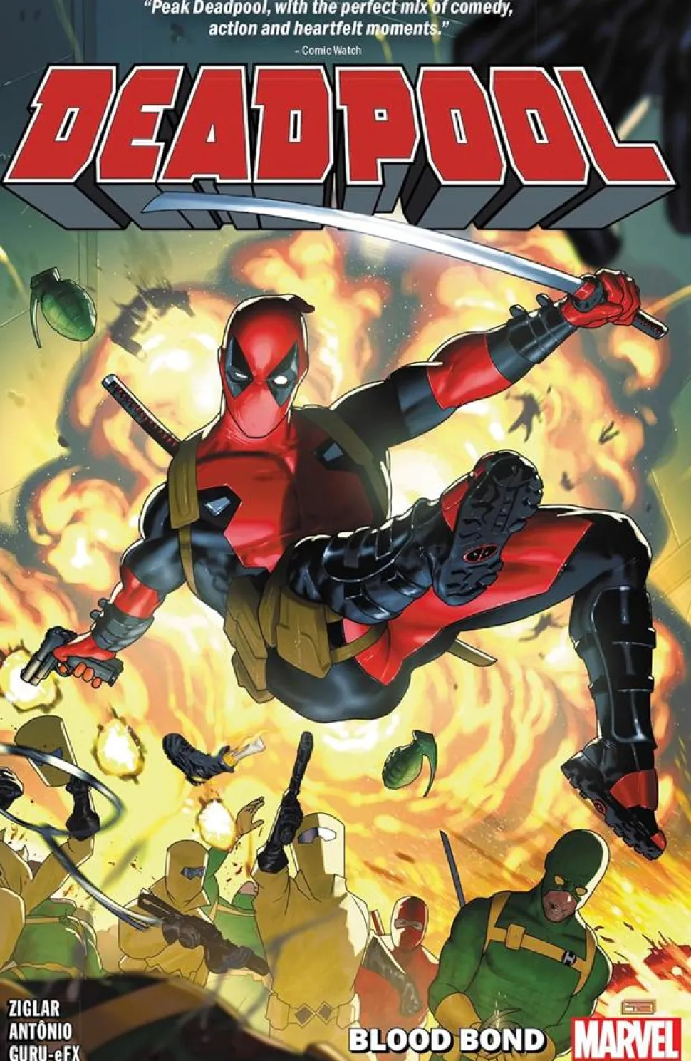 Deadpool - Deadpool by Cody Ziglar Vol 01 Blood Bond Trade Paperback Book