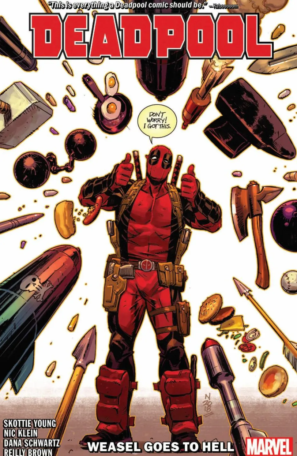 Deadpool - Deadpool by Skottie Young Volume 03 Weasel Goes to Hell Trade Paperback Book