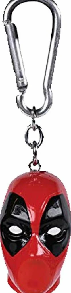 Deadpool - Deadpool Head 3D Resin Keychain