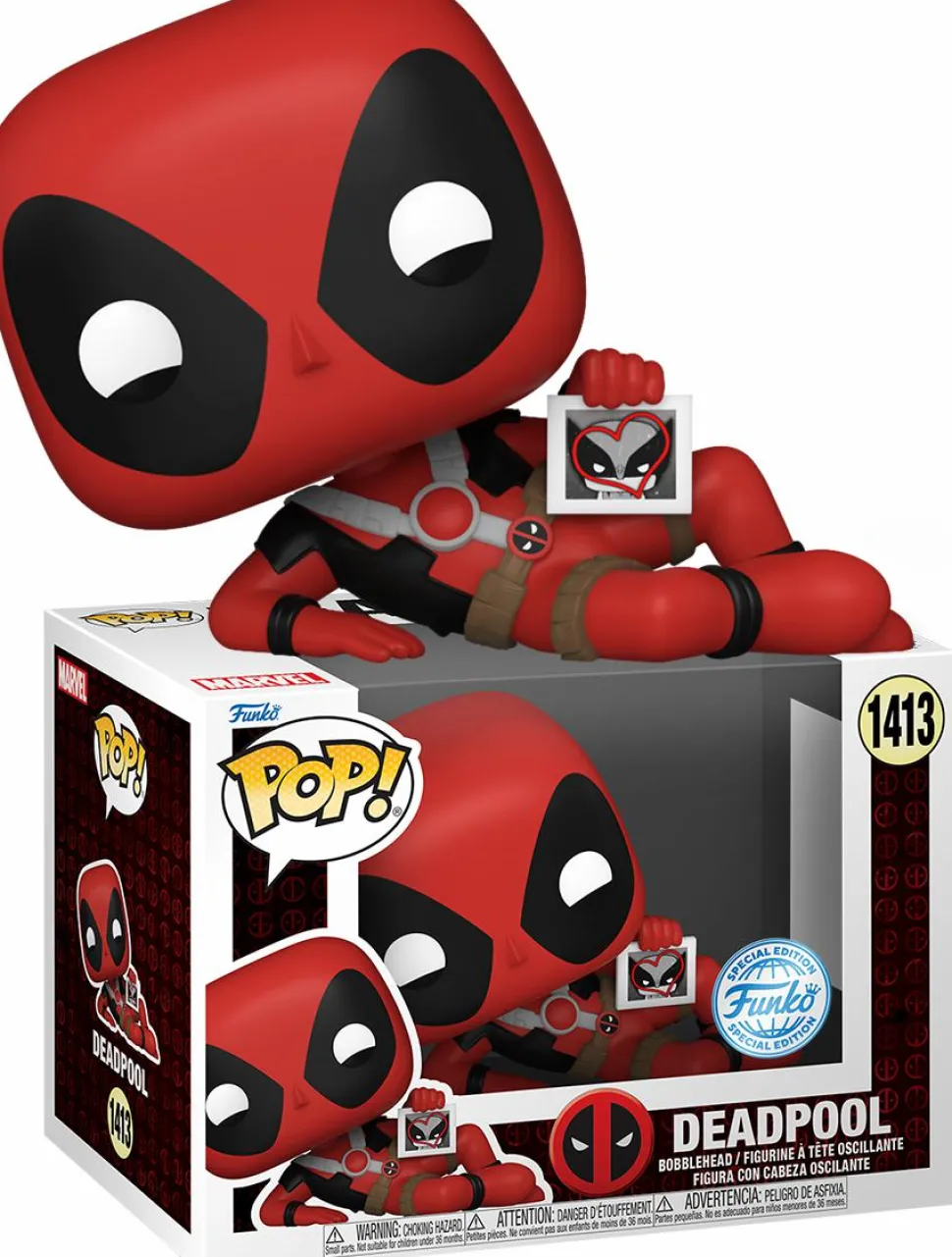 Deadpool - Deadpool Hearts Wolvie Pop! Vinyl Figure