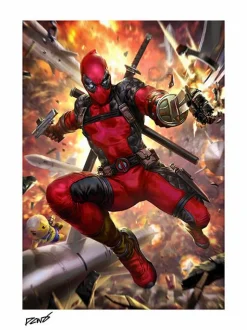 Deadpool - Deadpool: Heat-Seeker Fine Art Print by Derrick Chew