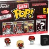 Deadpool - Deadpool (Sleepover), Deadpool (Larp), Deadpool (Heavy Metal) & Mystery Bitty Pop! Vinyl Figure 4-Pack