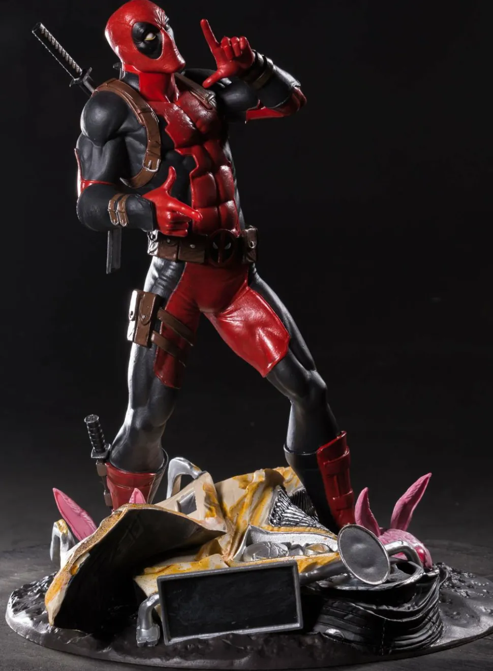 Deadpool - Deadpool Taco Truck Marvel Gallery 10” PVC Diorama Statue