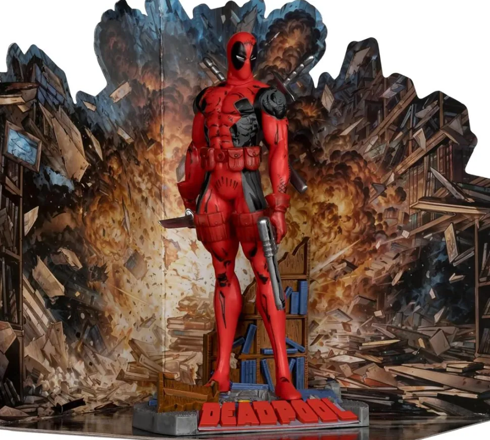 Deadpool - Deadpool (The New Mutants #98) by Rob Liefeld 1/10th Scale PVC Posed Figure
